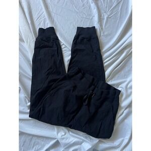 lululemon black dance studio joggers size 6